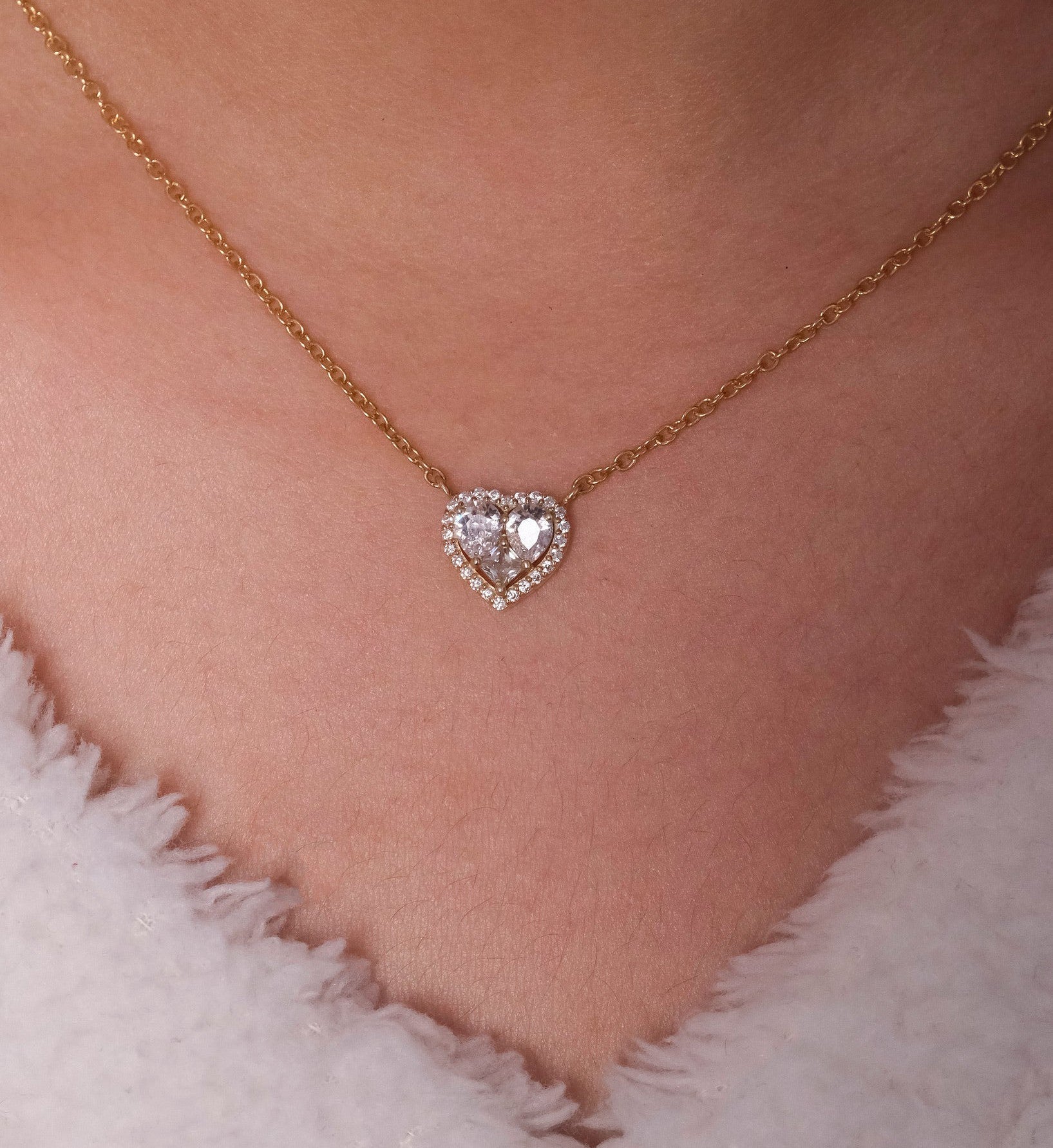 Diamond Heart Necklace