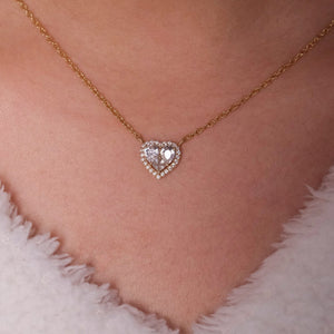 Diamond Heart Necklace