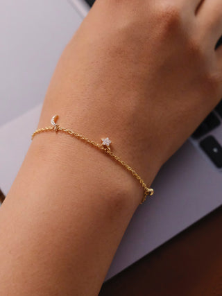 Star Moon Sun Bracelet