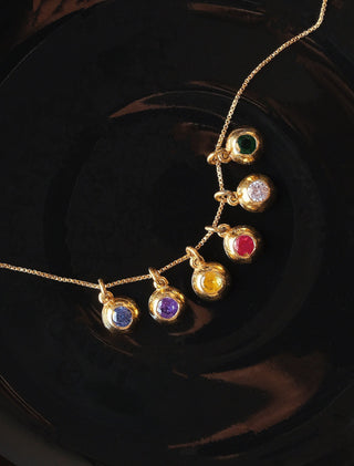 April Birthstone Necklace