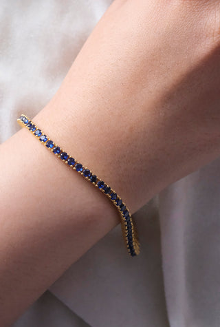 Sapphire Tennis Bracelet