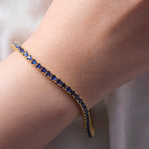 Sapphire Tennis Bracelet