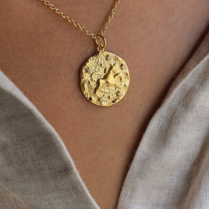 Taurus Zodiac Necklace