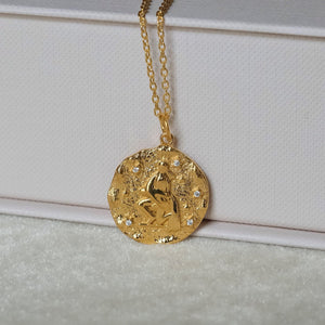 Aquarius Zodiac Necklace