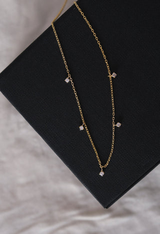 Drop Diamond Necklace