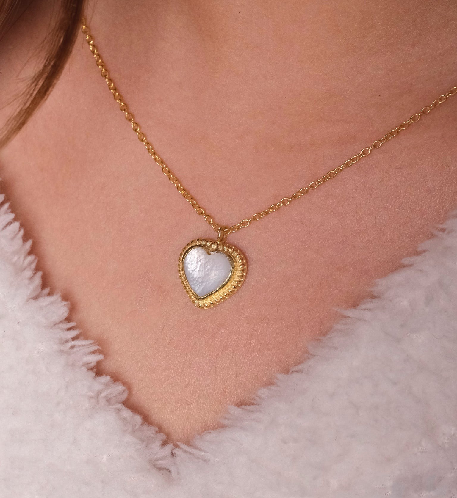 Heart Stone Necklace