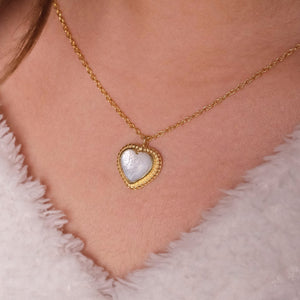 Heart Stone Necklace