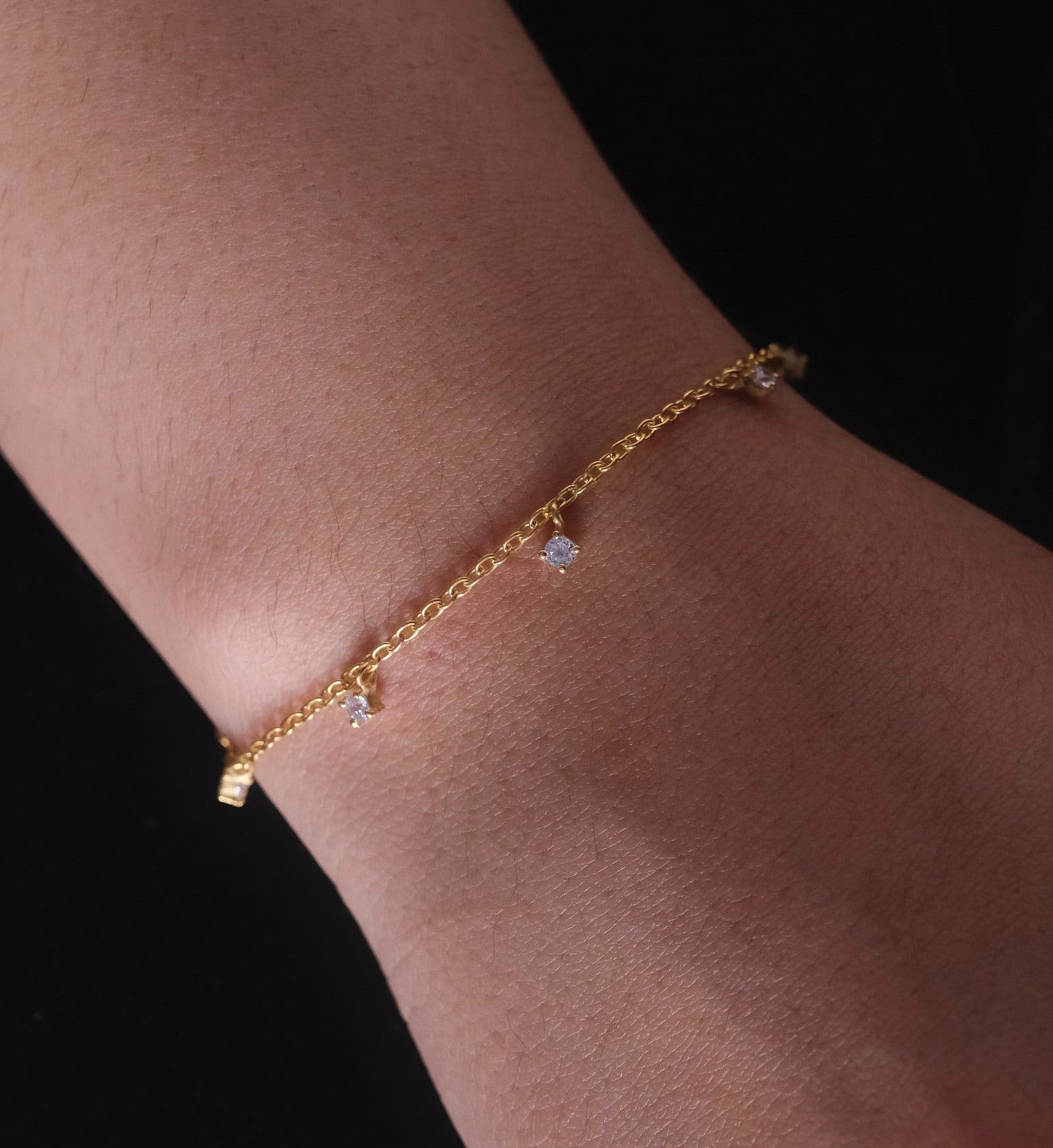 Drop Diamond Bracelet