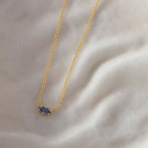 Marquise Sapphire Necklace