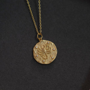 Scorpio Zodiac Necklace