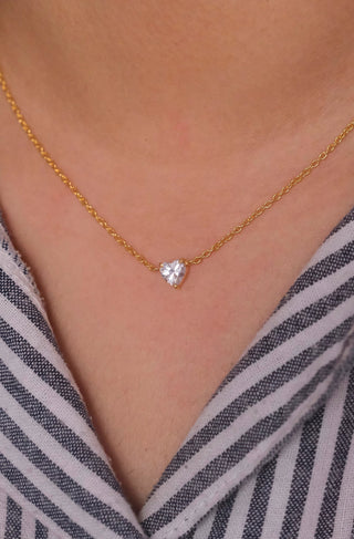 Heart Diamond Necklace