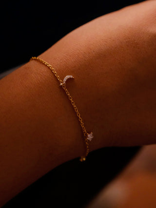 Star Moon Sun Bracelet