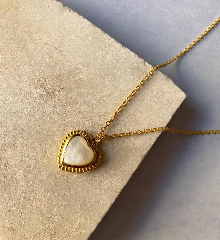 Heart Stone Necklace