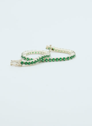 Emerald Tennis Bracelet