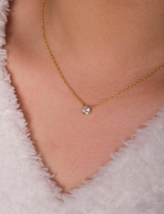 Solo Diamond Necklace