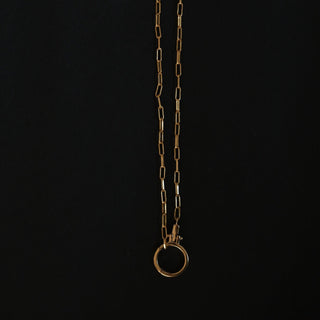 Open Lock Necklace