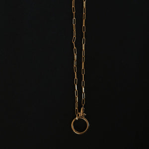 Open Lock Necklace