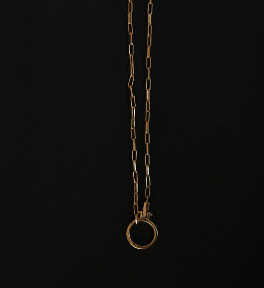 Open Lock Necklace