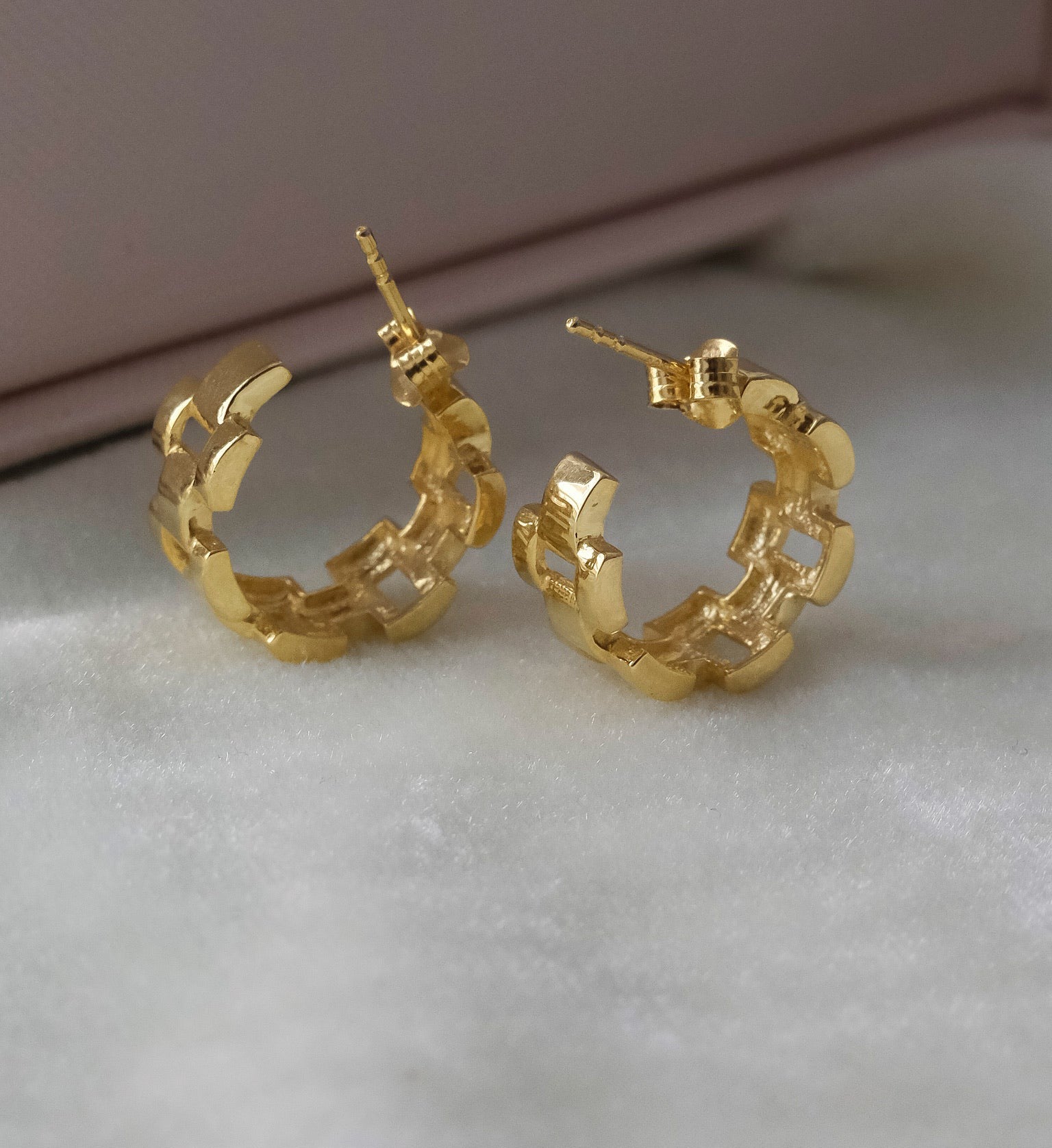 Wrist Watch Hoop Earring