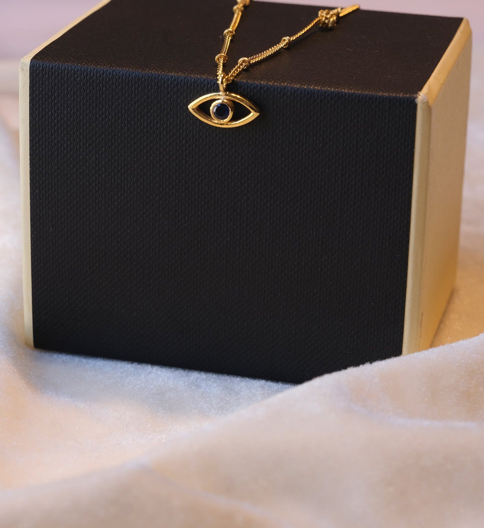 Drop Evil Eye Bracelet-Bracelets-Anushka Jain Jewellery