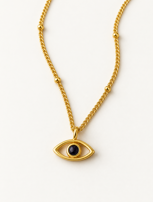 Drop Evil Eye Bracelet