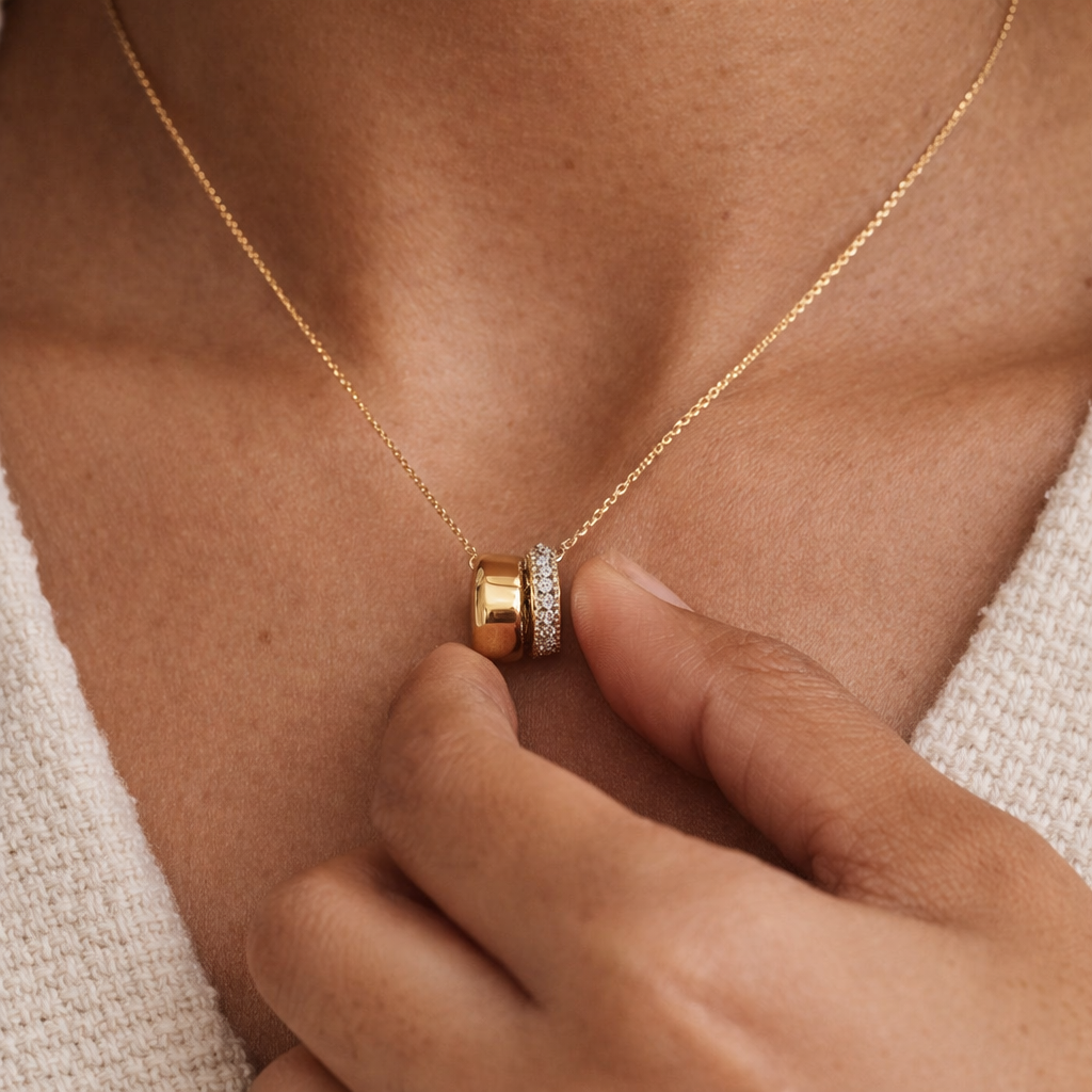 Dual Cami Necklace-Anushka Jain Jewellery