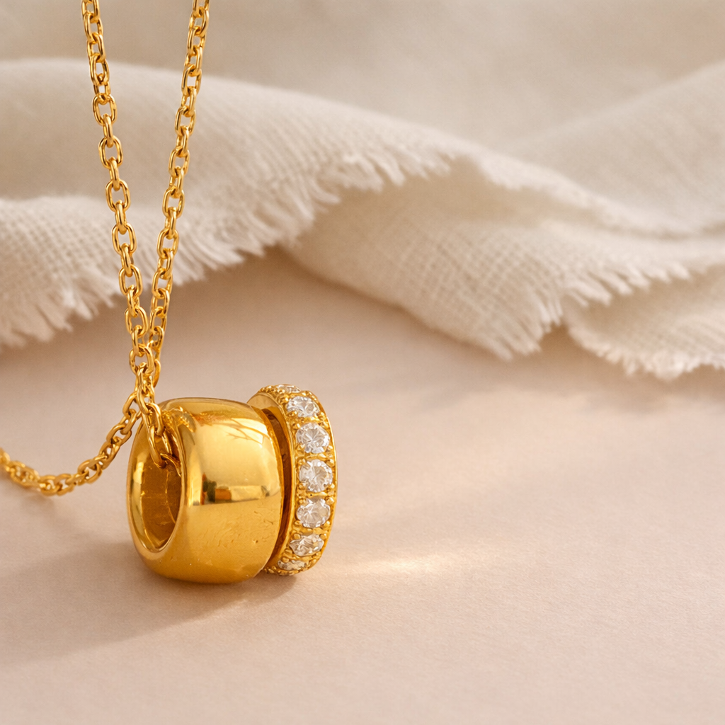 Dual Cami Necklace-Anushka Jain Jewellery