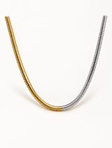 Dual Tone Snake Chain