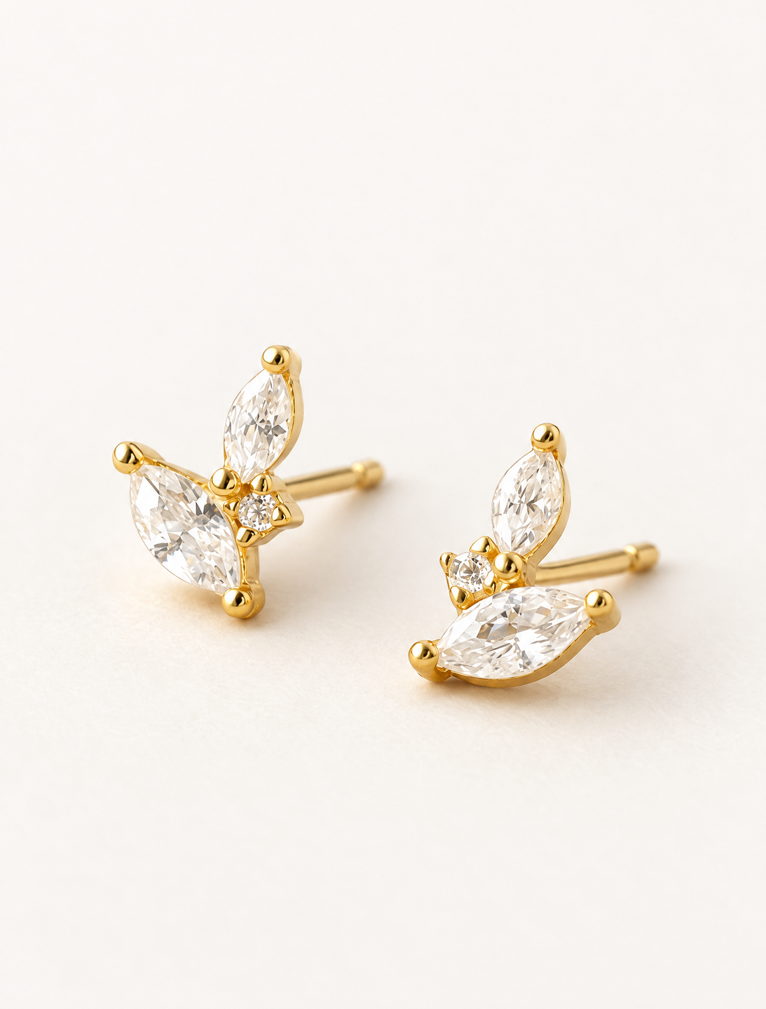 Duo Marquise Studs