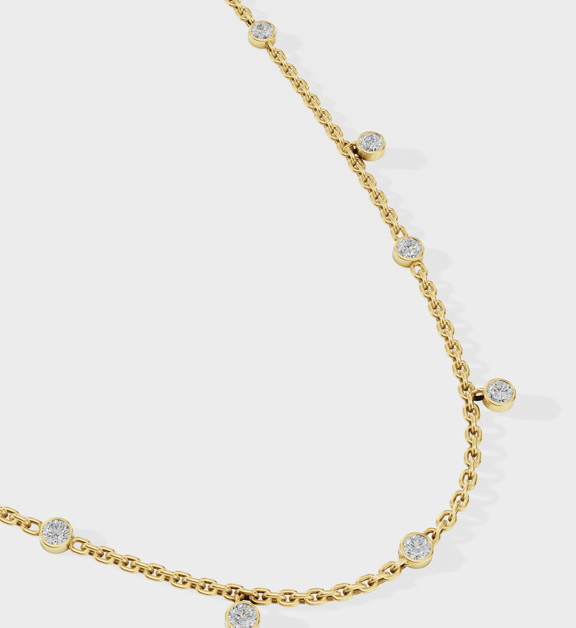 Delicate Diamond Necklace