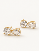 Radiant Diamond Earrings