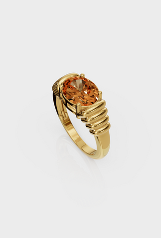 Citrine Sunset Ring