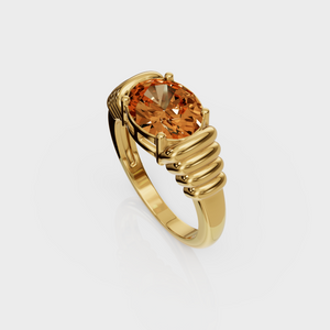 Citrine Sunset Ring