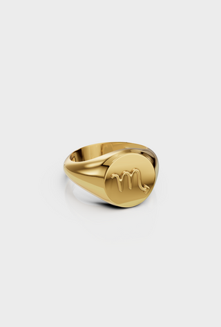 Zodiac Signet Ring