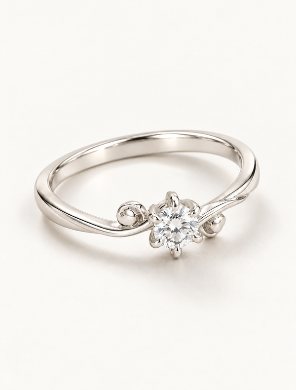 Elowen Solitaire Ring