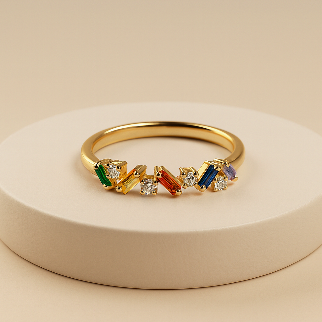 Enclave Cascade Ring-Rings-Anushka Jain Jewellery