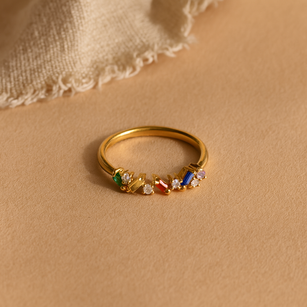 Enclave Cascade Ring-Rings-Anushka Jain Jewellery