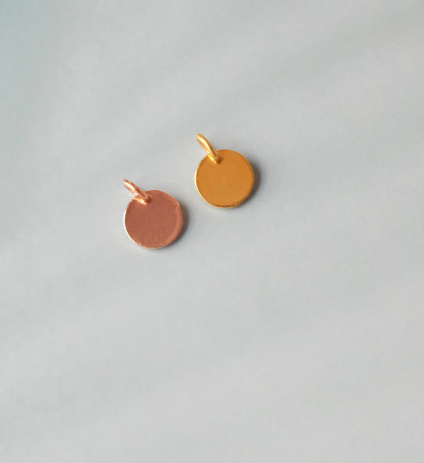 Engravable Coin Charm-Charms-Anushka Jain Jewellery