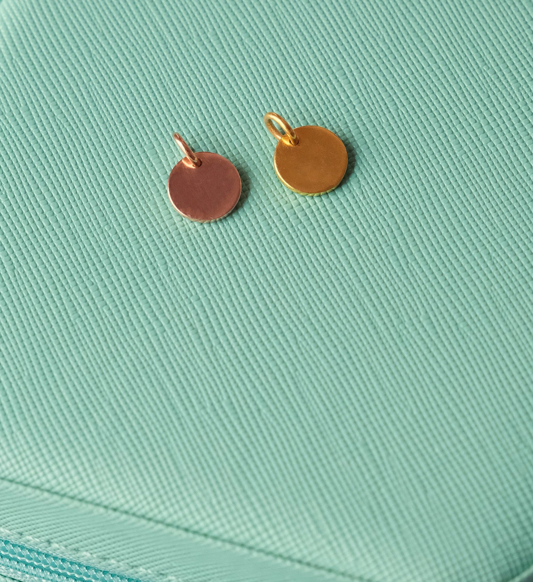 Engravable Coin Charm-Charms-Anushka Jain Jewellery