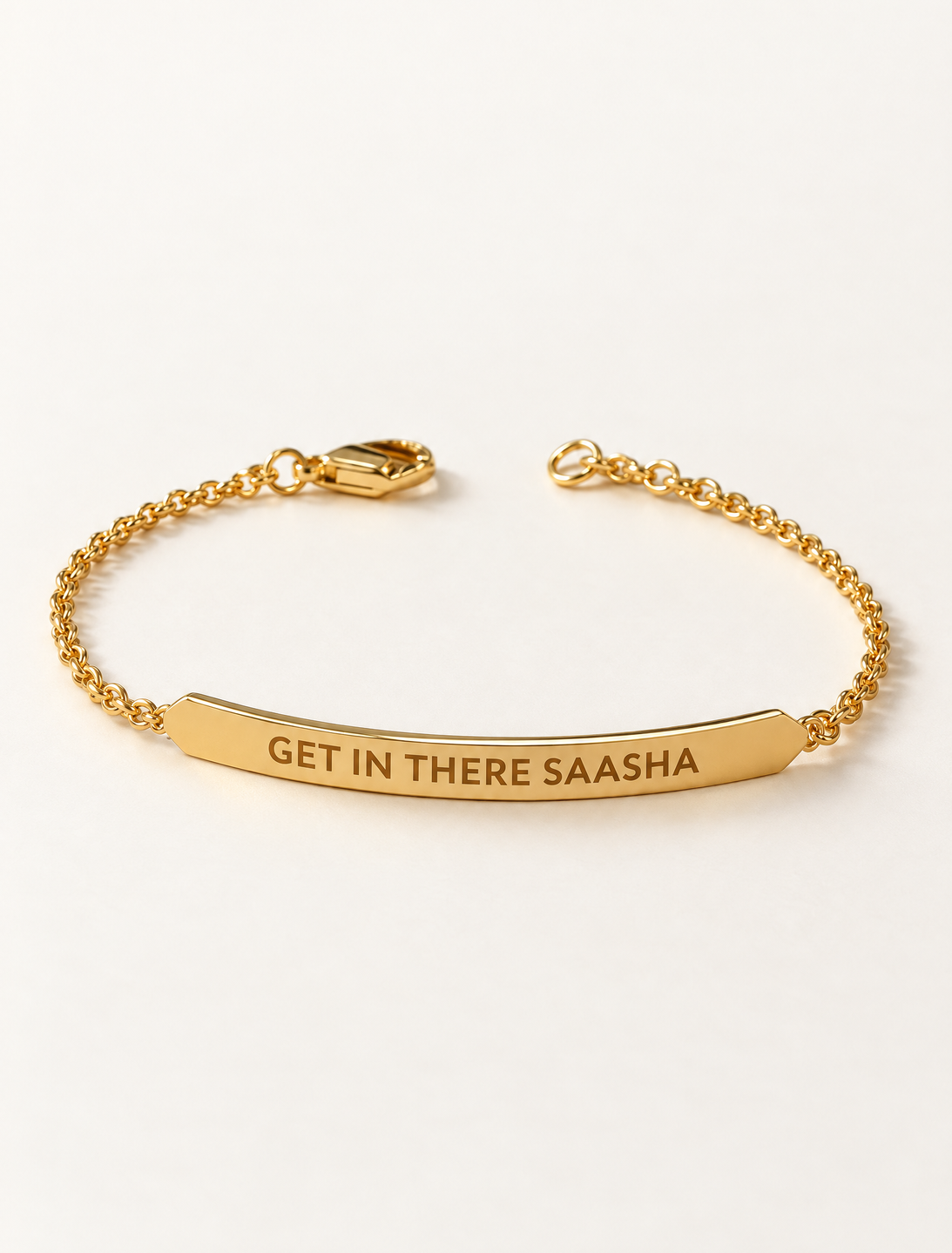 Engrave Bar Bracelet