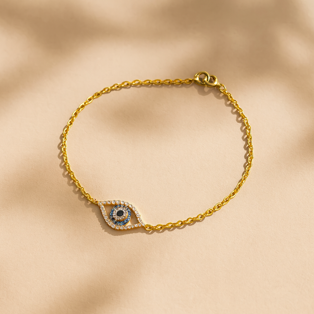 Evil Eye Bracelet-Bracelets-Anushka Jain Jewellery