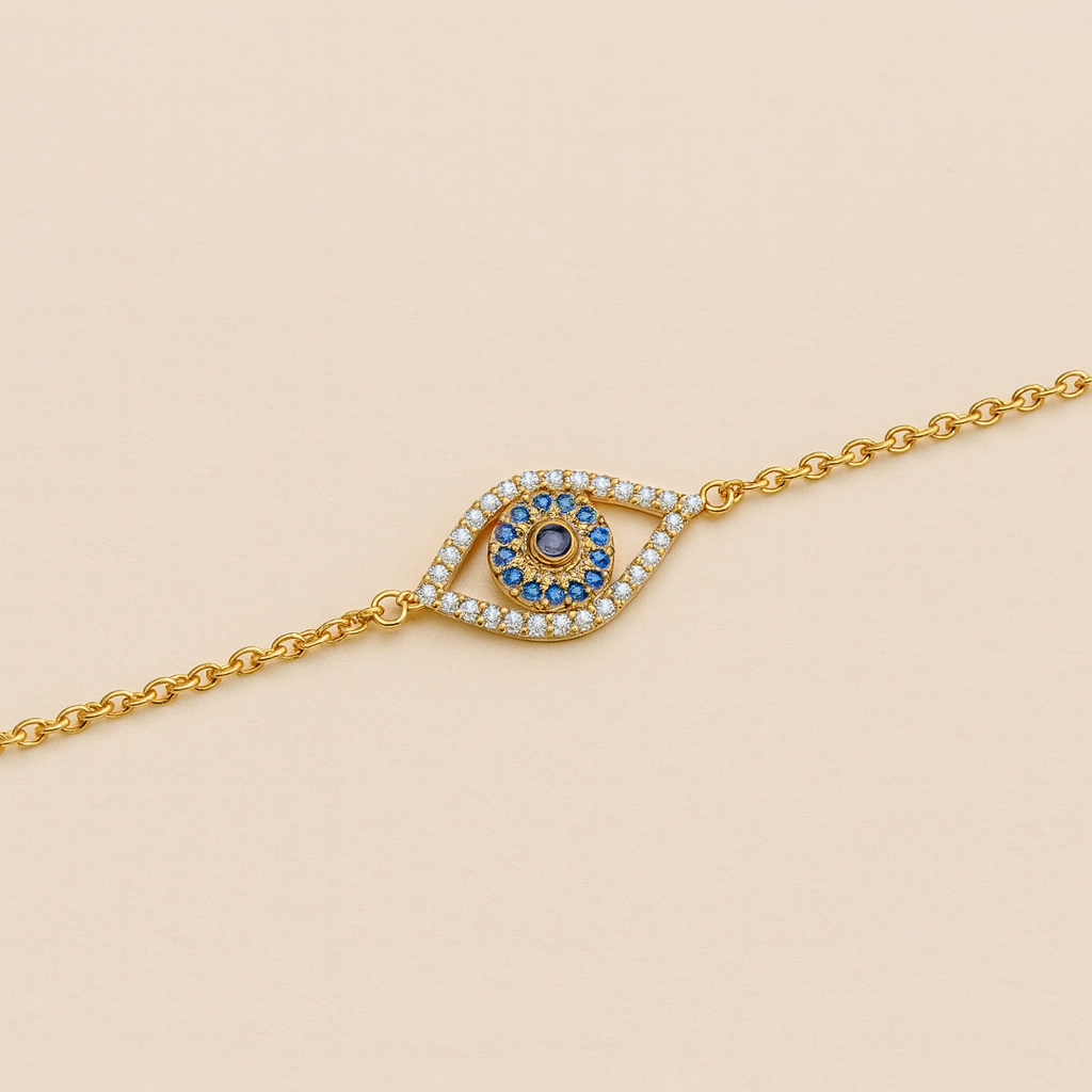Evil Eye Bracelet-Bracelets-Anushka Jain Jewellery