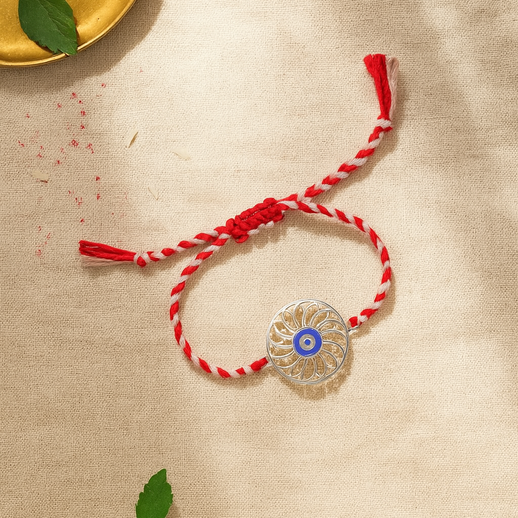 Evil Eye Chakra Rakhi-Anushka Jain Jewellery