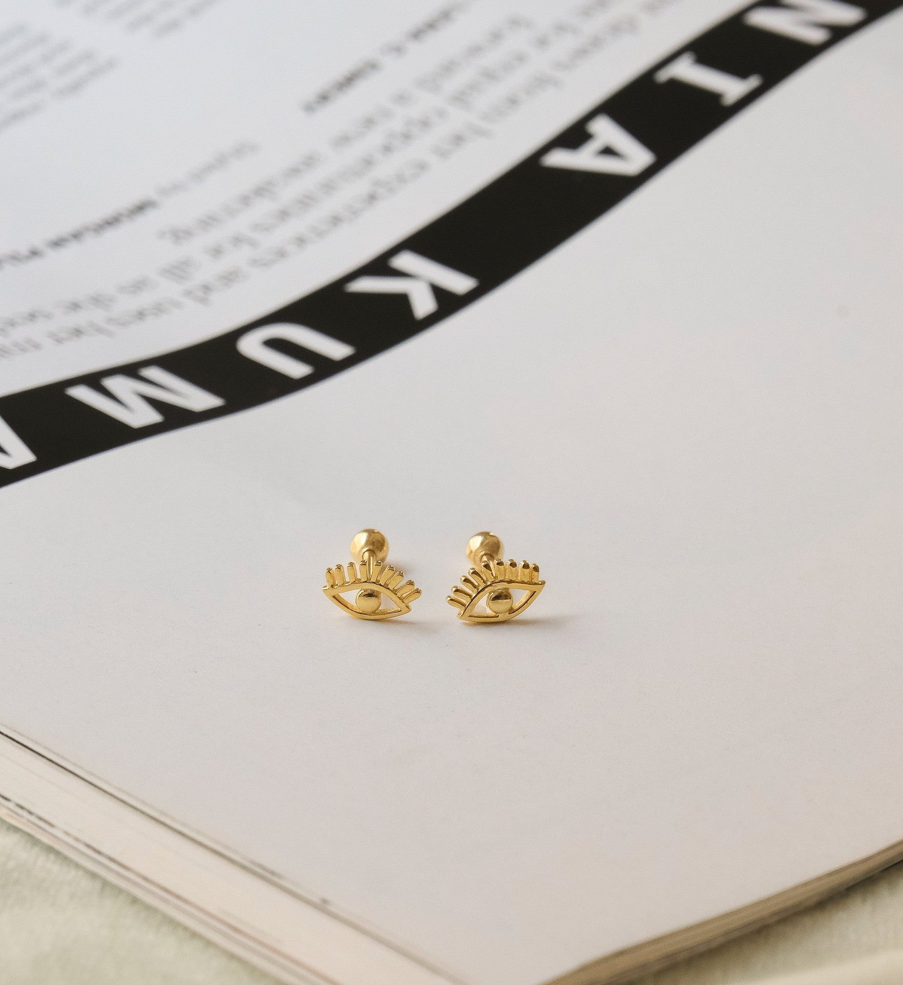 Evil Eye Studs-Studs-Anushka Jain Jewellery