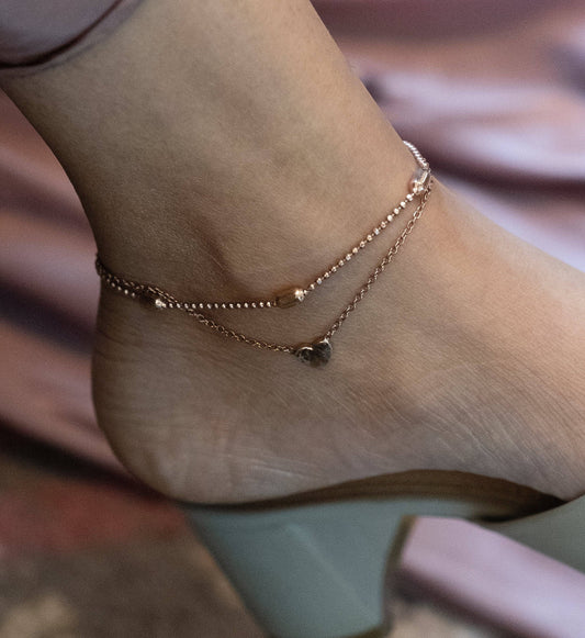 Double Line Anklet