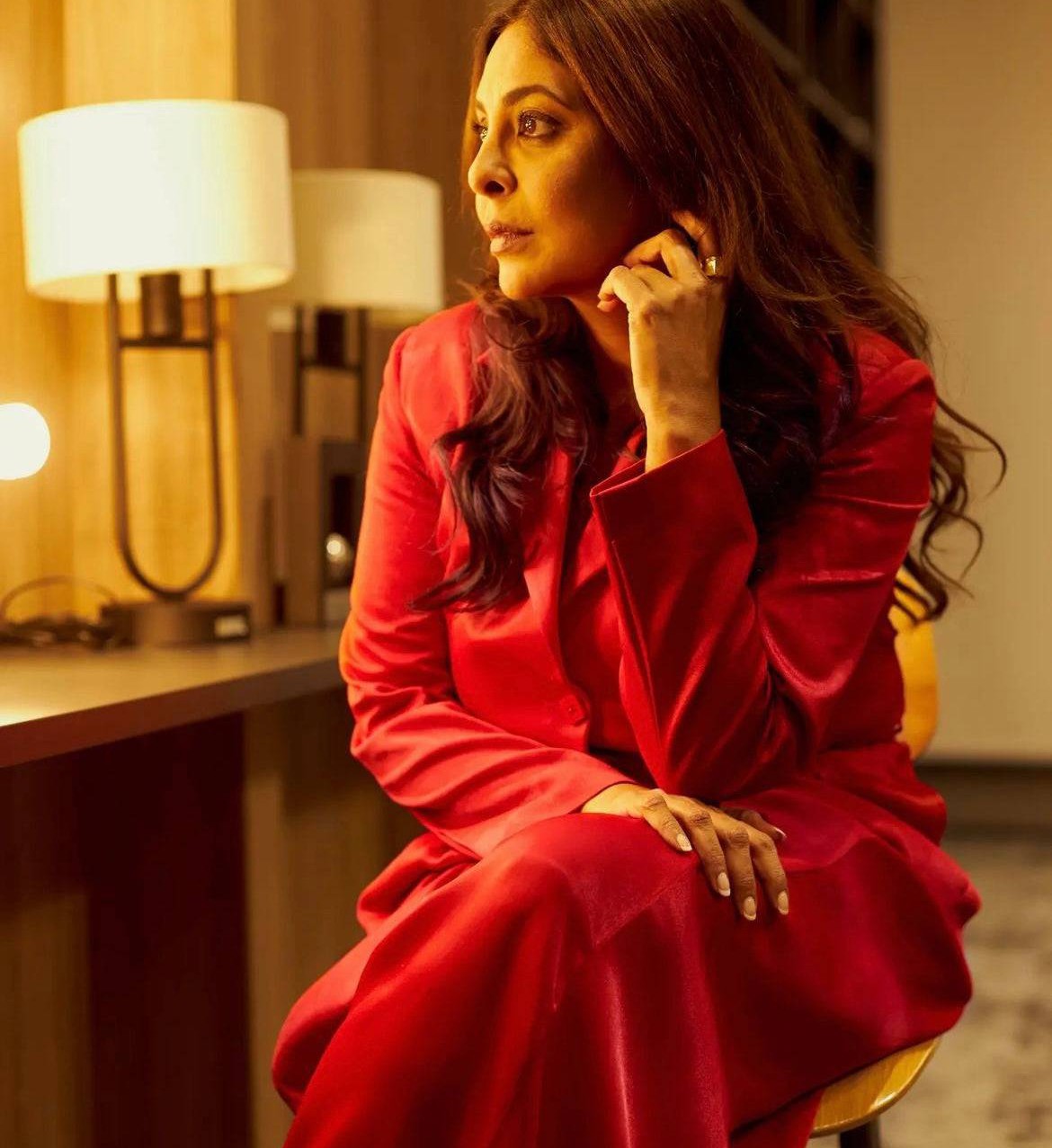 Shefali Shah in Square Signet Ring