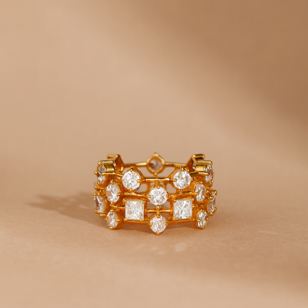 Fancy Diamond Ring-Rings-Anushka Jain Jewellery