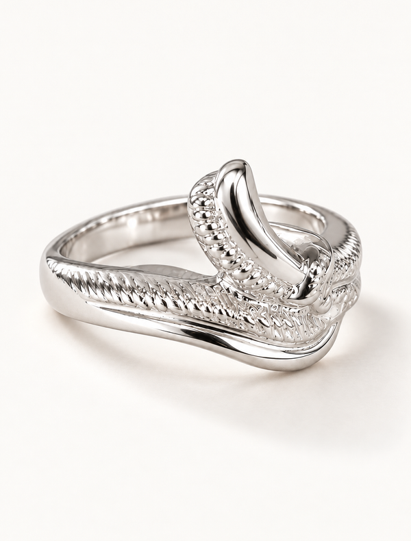 Feather Wrap Statement Ring