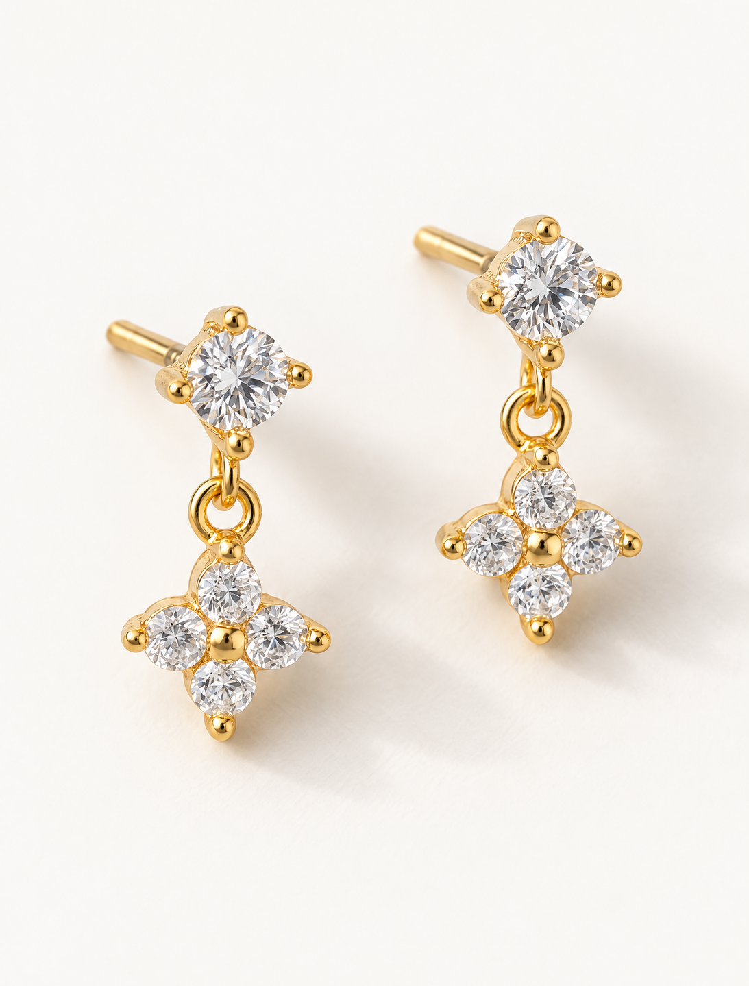 Fleur Drop Stud