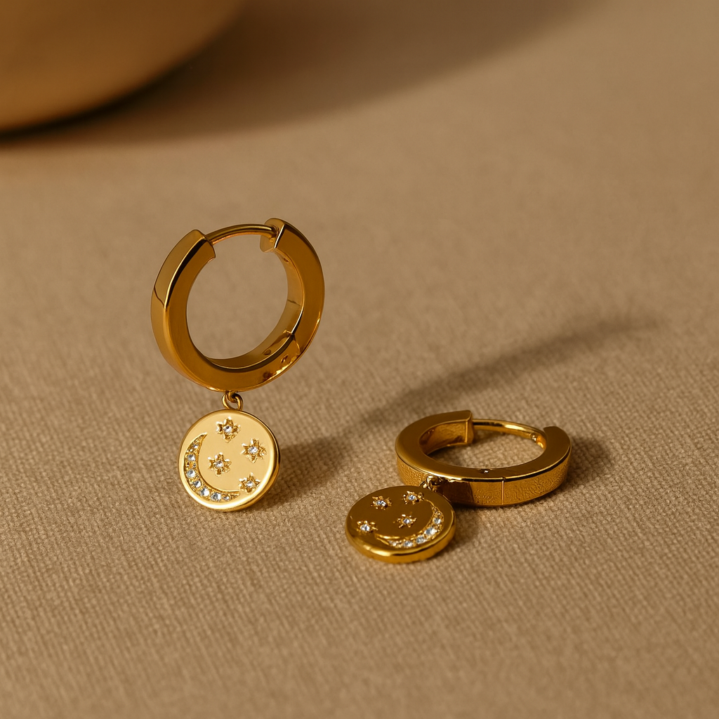 Galaxy Huggies-Huggie-Anushka Jain Jewellery